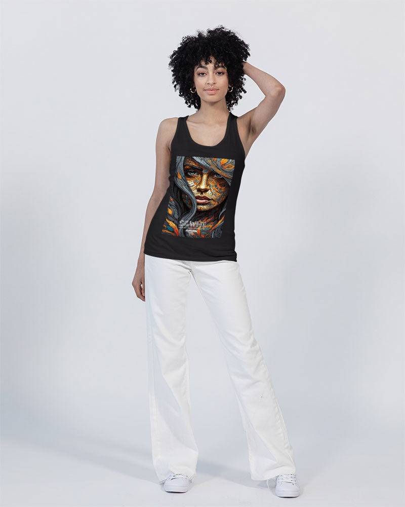 Beautiful Mosaic White Sister Unisex Jersey Tank | Bella + Canvas