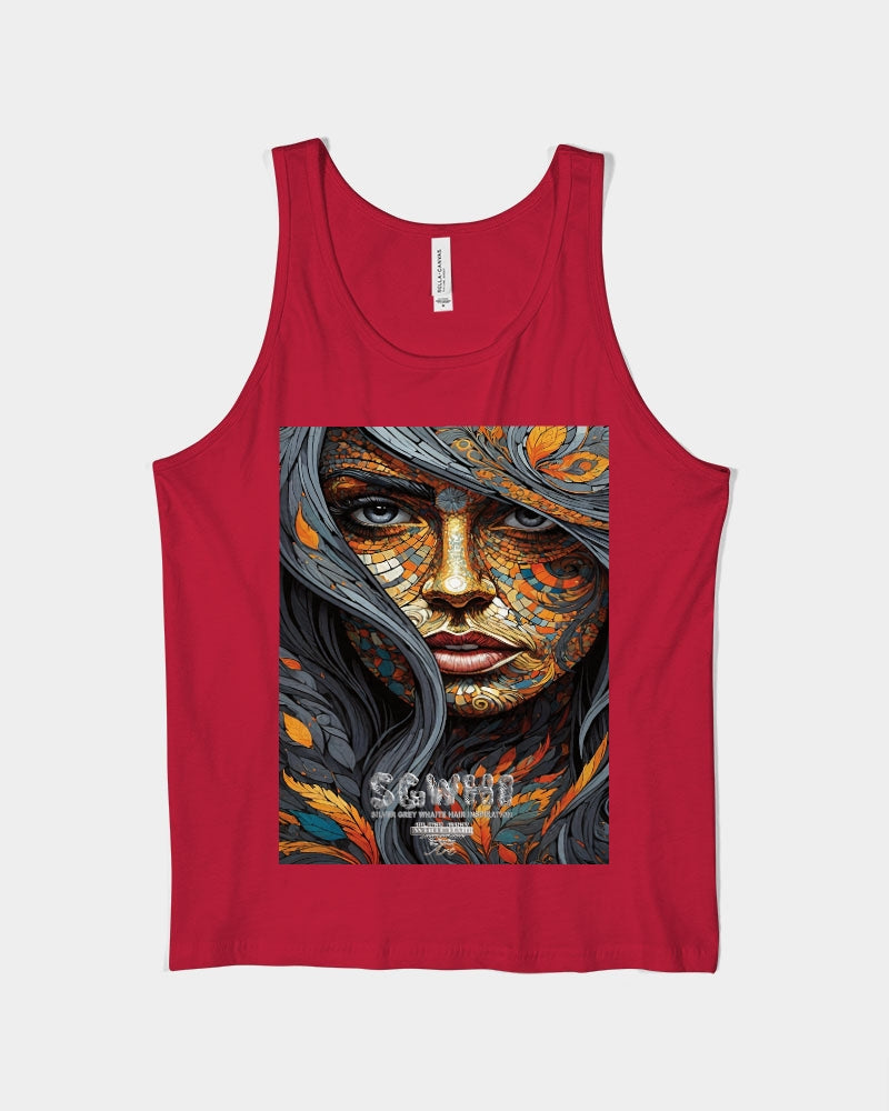 Beautiful Mosaic White Sister Unisex Jersey Tank | Bella + Canvas