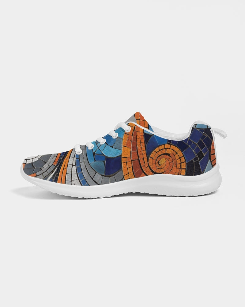 Beautiful Mosaic White Sister Women's Athletic Shoe