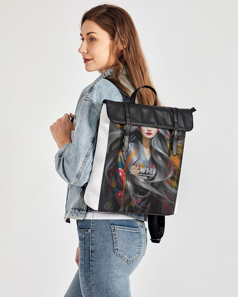 This is part three of a three part collection Casual Flap Backpack