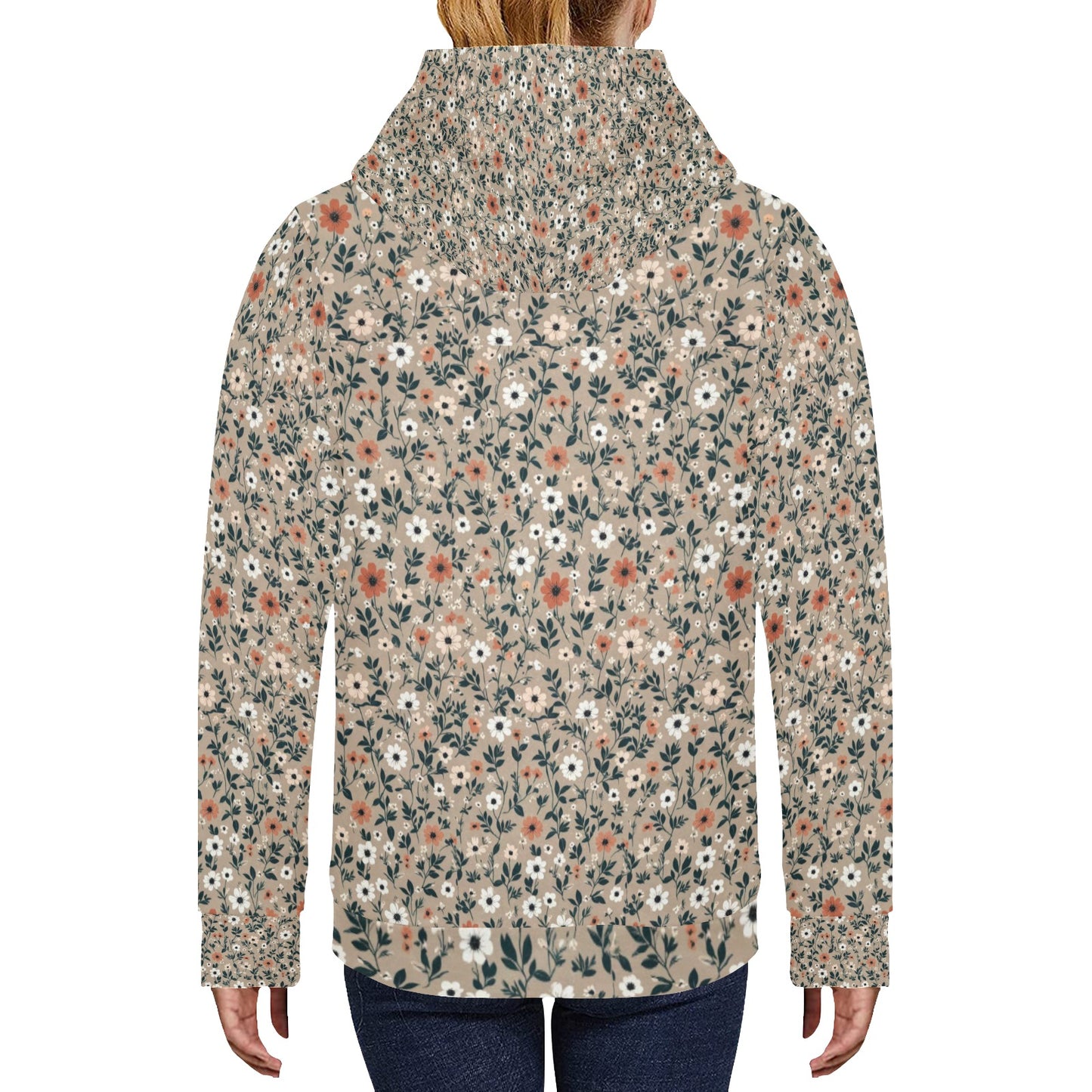 Women's Long Sleeve Fleece Hoodie new