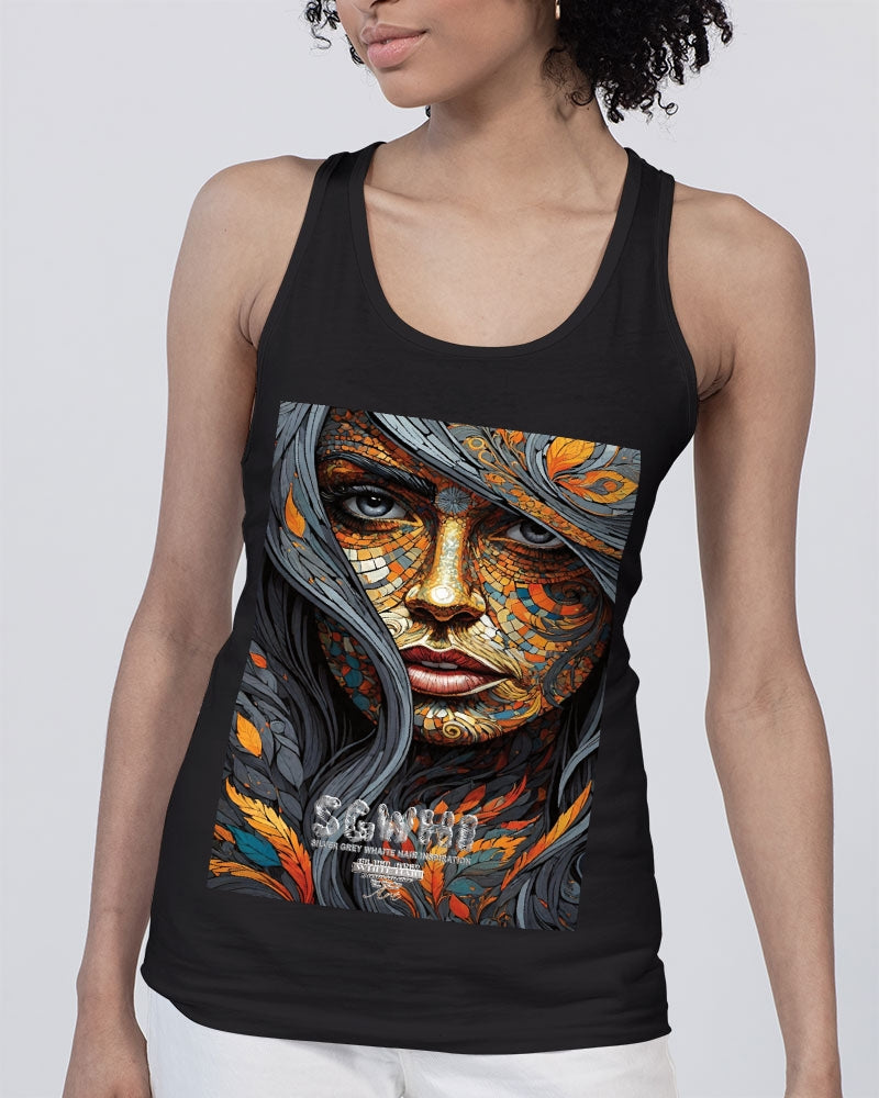 Beautiful Mosaic White Sister Unisex Jersey Tank | Bella + Canvas