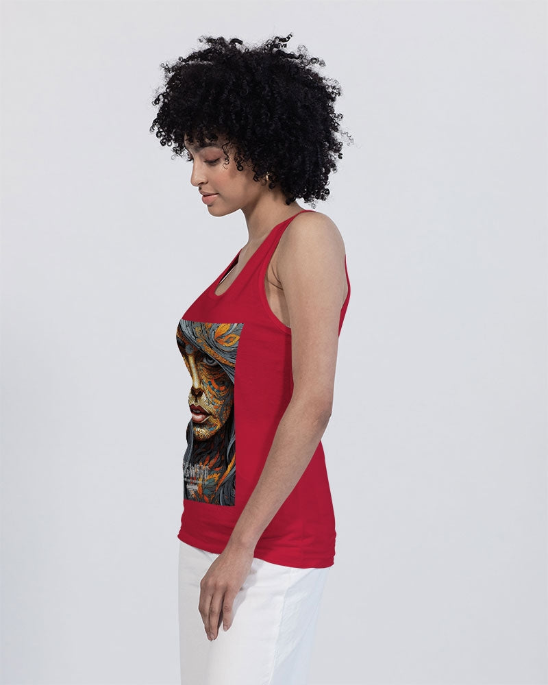 Beautiful Mosaic White Sister Unisex Jersey Tank | Bella + Canvas