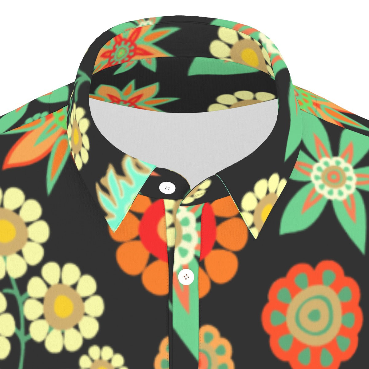 All-Over Print Men's Stretch Polo Shirt