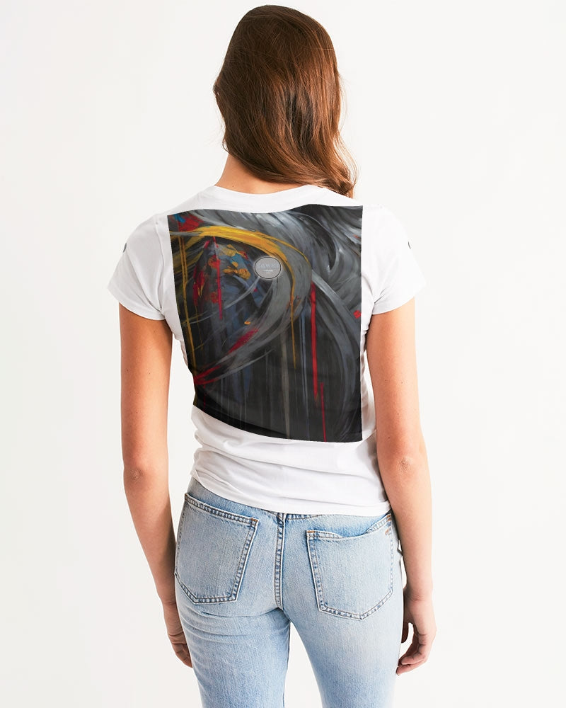 This is part three of a three part collection Women's All-Over Print Tee