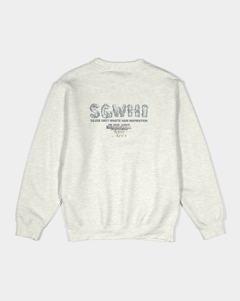 Black silver grey brother Unisex Premium Crewneck Sweatshirt | Lane Seven