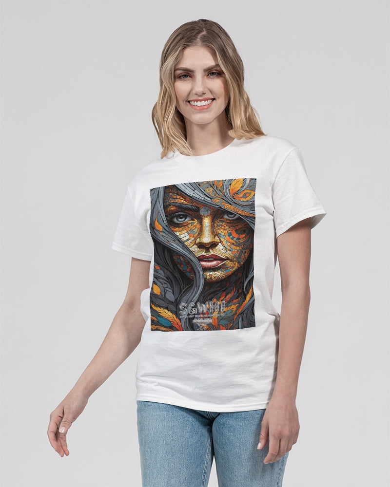 Beautiful Mosaic White Sister Unisex Ultra Cotton T-Shirt | Gildan