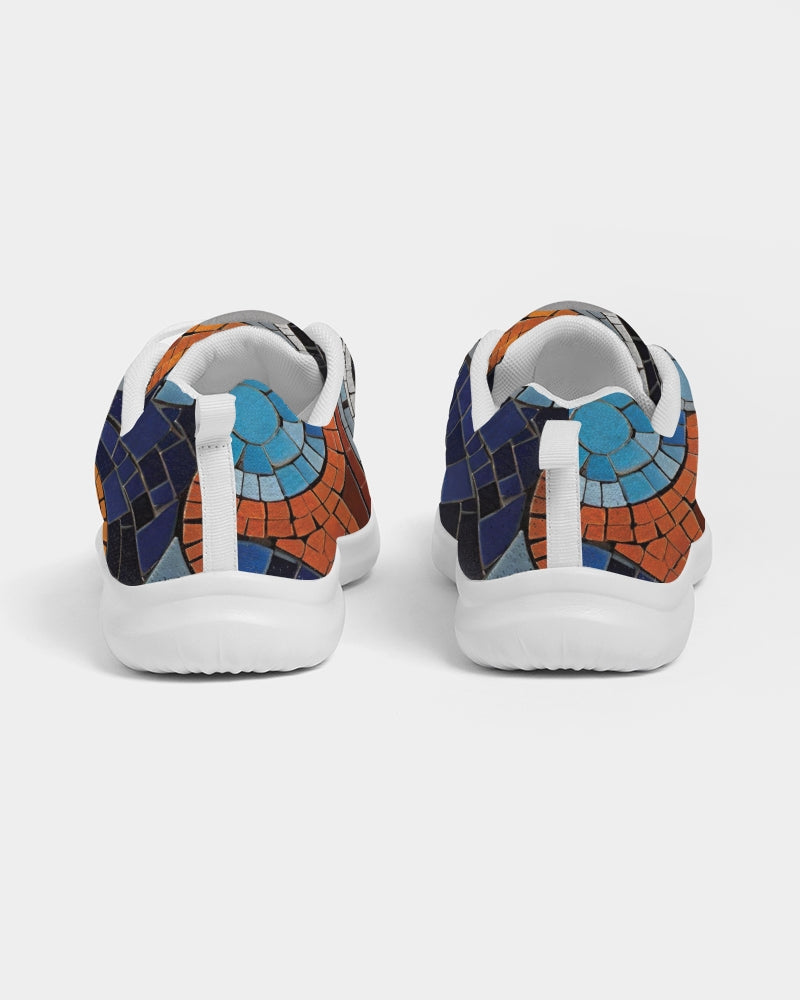 Beautiful Mosaic White Sister Women's Athletic Shoe