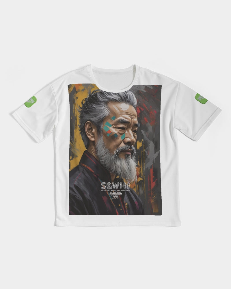 Asian Knight Men's All-Over Print Premium Heavyweight Tee