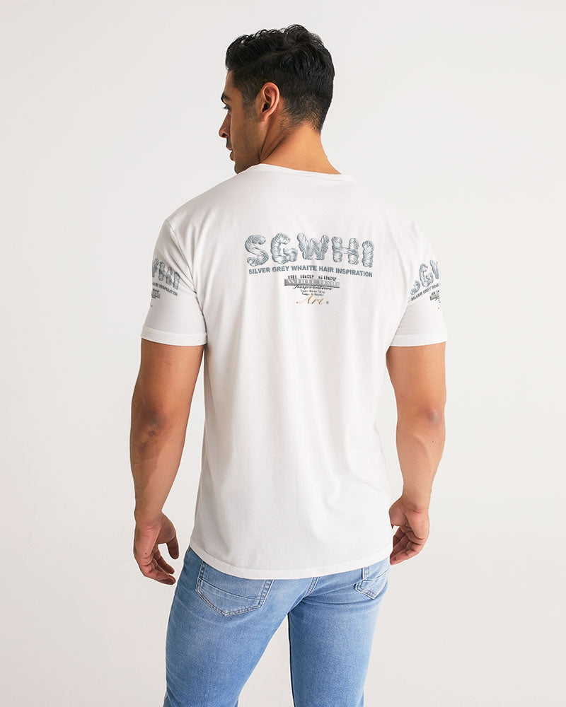 Black silver grey brother Men's All-Over Print Tee