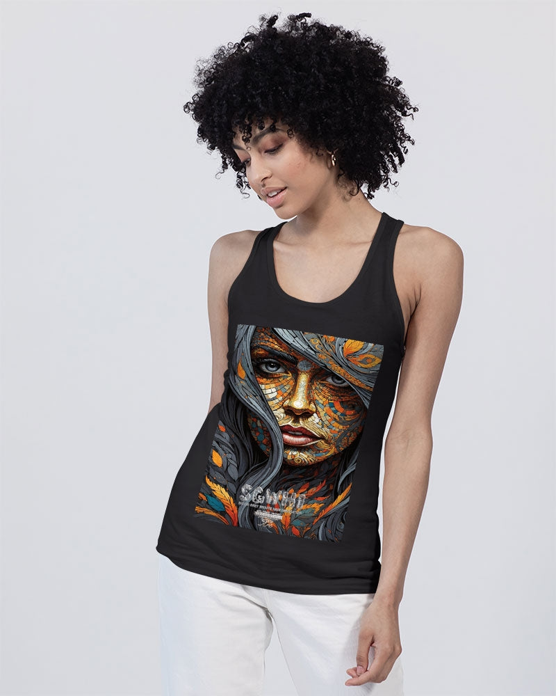 Beautiful Mosaic White Sister Unisex Jersey Tank | Bella + Canvas