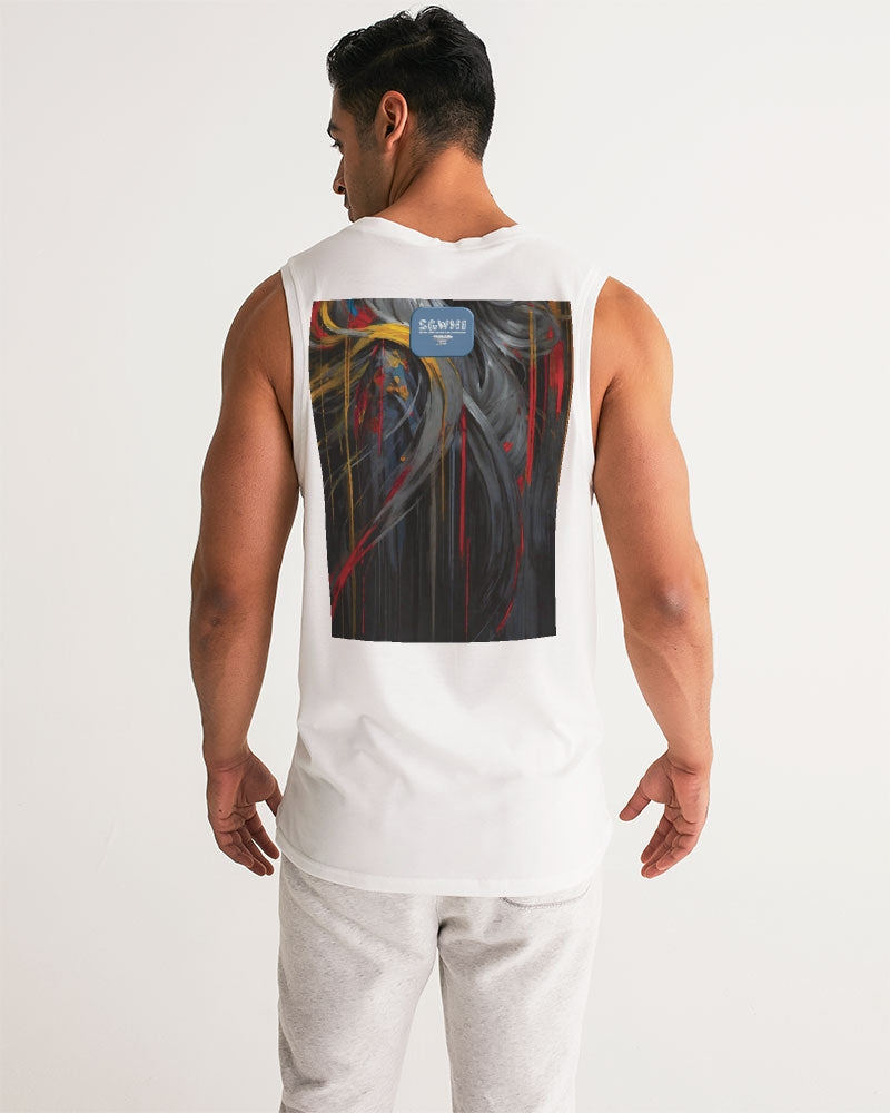 White Knight, Men's All-Over Print Sport Tank