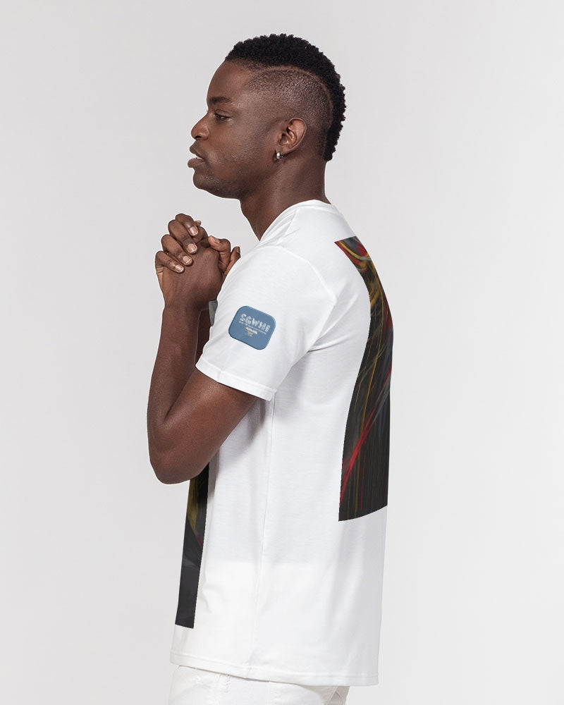 White Knight, Men's All-Over Print Pocket Tee