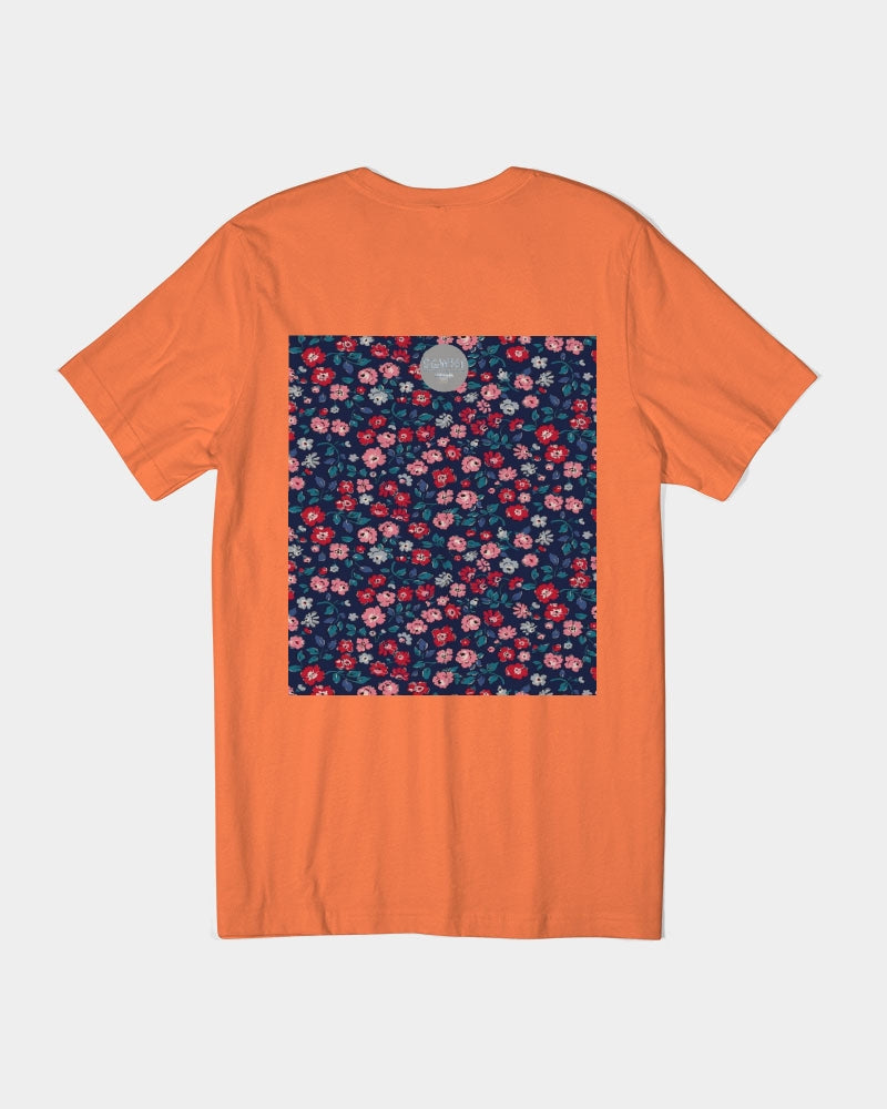 Midnight blue pretty glance. Unisex Jersey Tee | Bella + Canvas