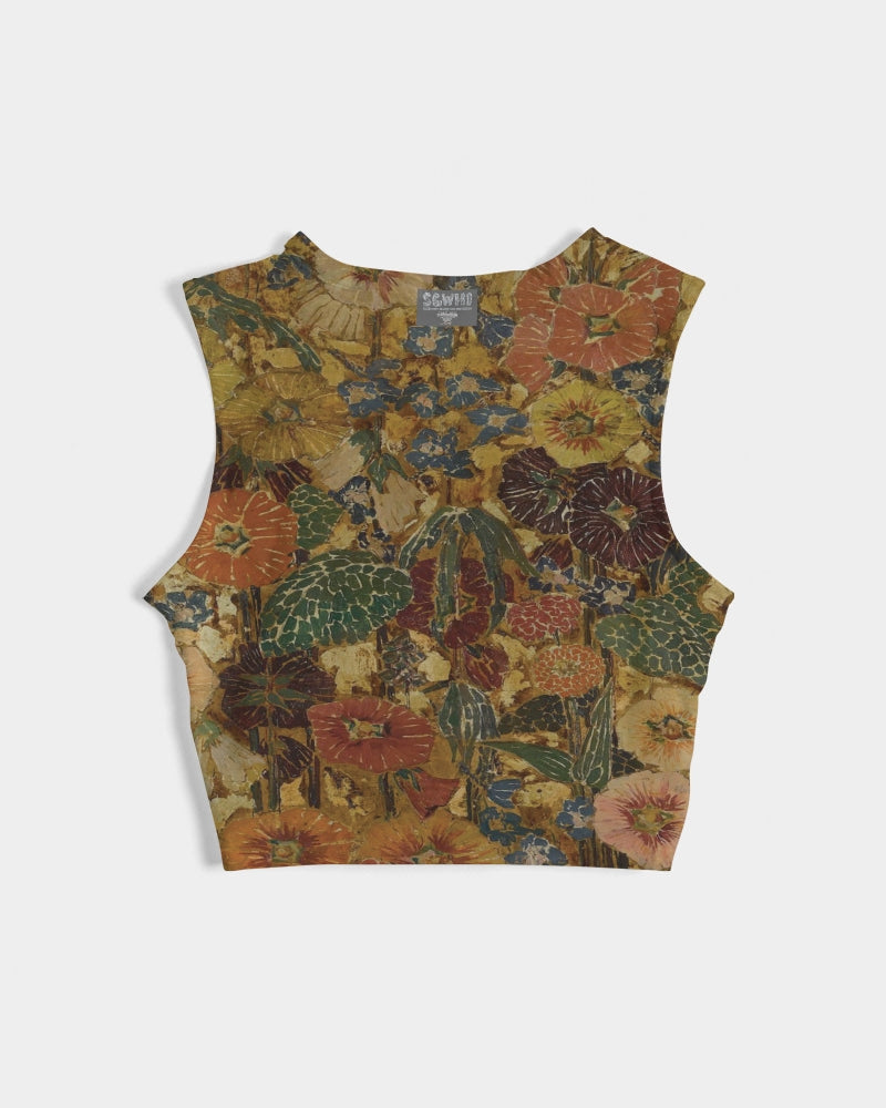 Autumn play Women's All-Over Print Twist-Front Tank