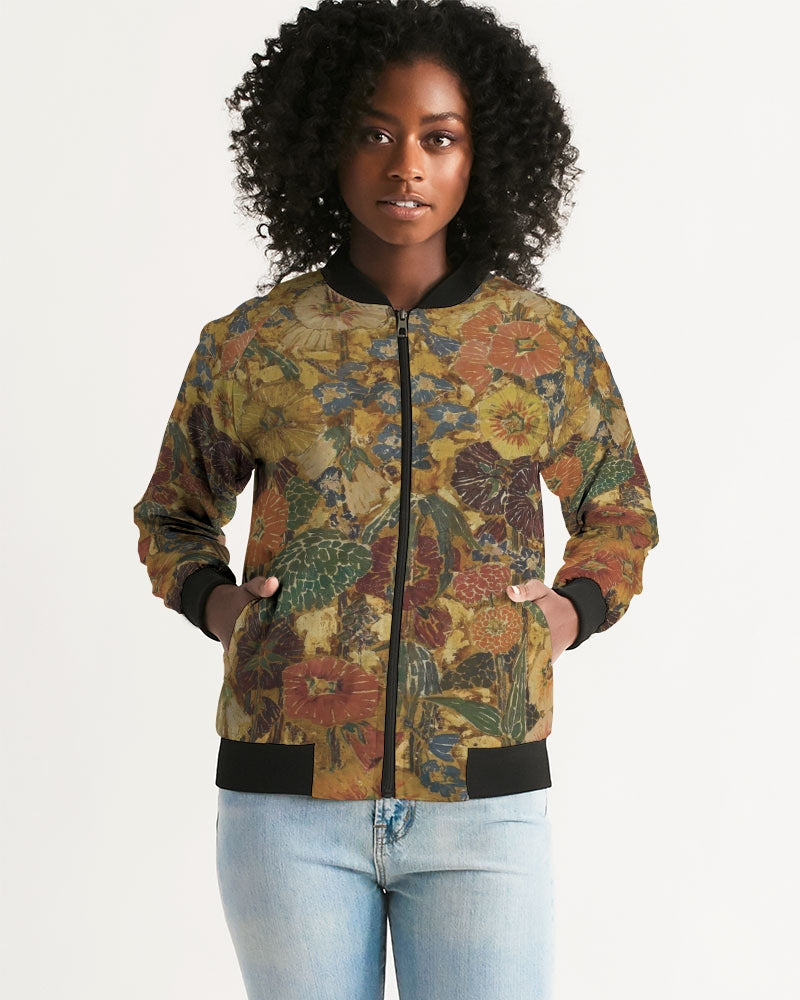Autumn play Women's All-Over Print Bomber Jacket