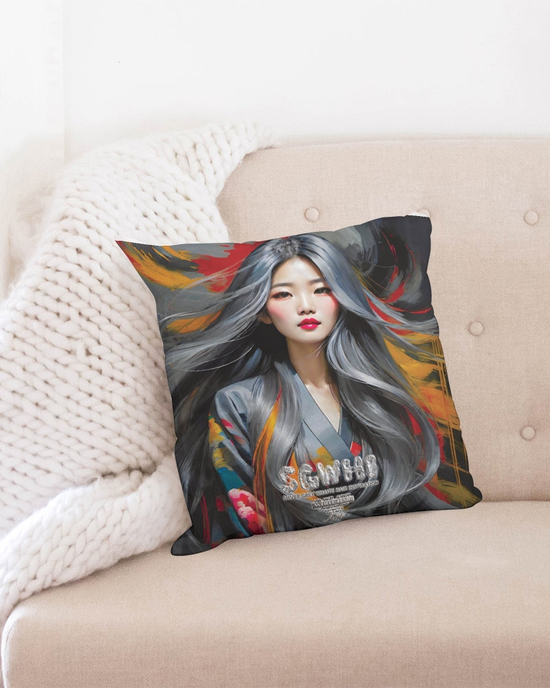 This is part three of a three part collection Throw Pillow Case 18"x18"