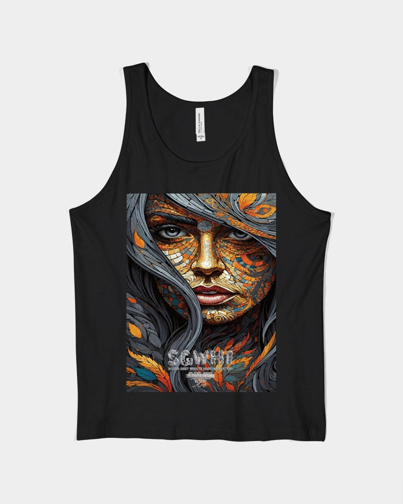 Beautiful Mosaic White Sister Unisex Jersey Tank | Bella + Canvas