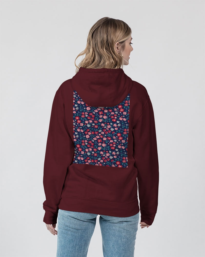 Midnight blue pretty glance. Unisex Premium Pullover Hoodie | Lane Seven