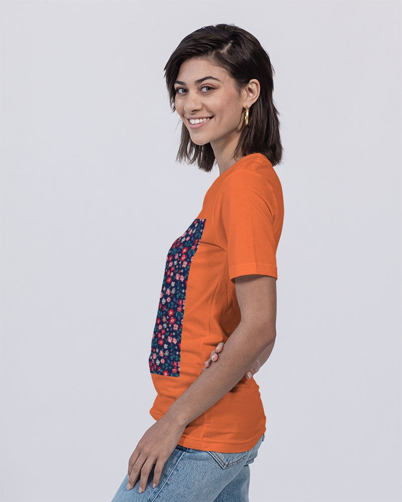 Midnight blue pretty glance. Unisex Jersey Tee | Bella + Canvas
