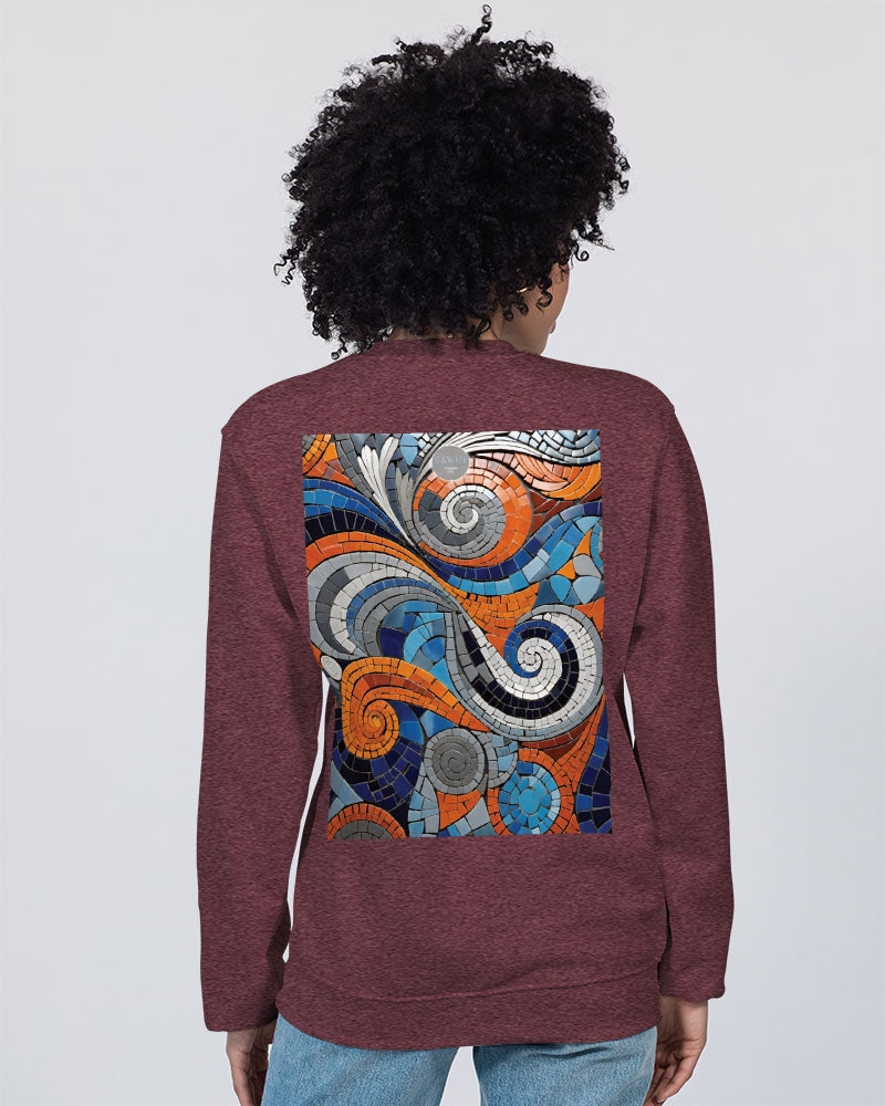 Beautiful Mosaic White Sister Unisex Sweatshirt | Champion