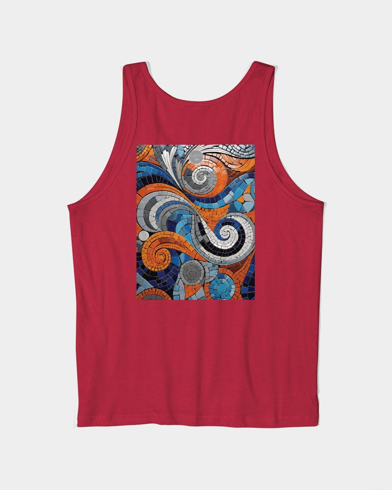 Beautiful Mosaic White Sister Unisex Jersey Tank | Bella + Canvas