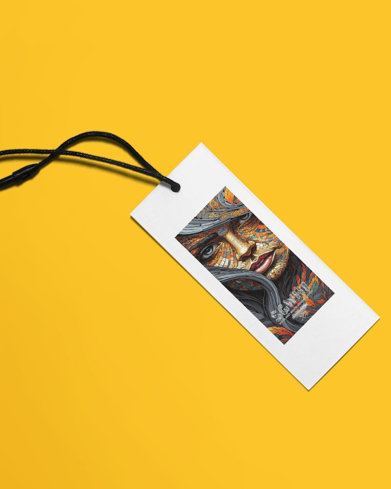Beautiful Mosaic White Sister Bulk Custom Hangtags