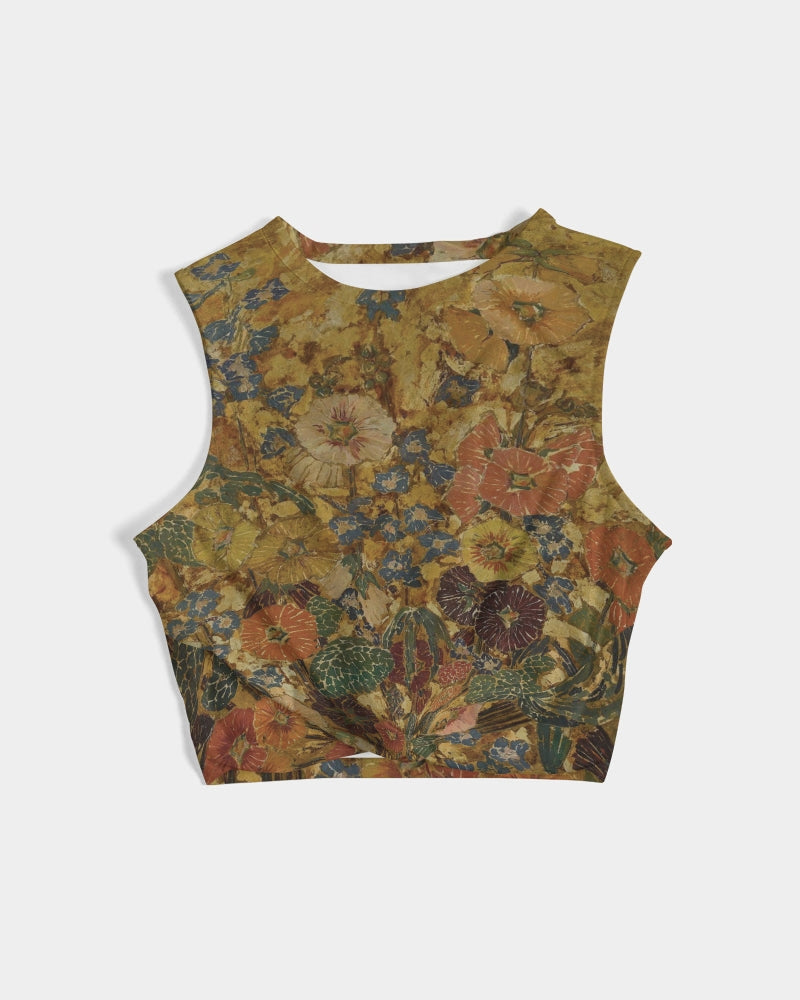 Autumn play Women's All-Over Print Twist-Front Tank