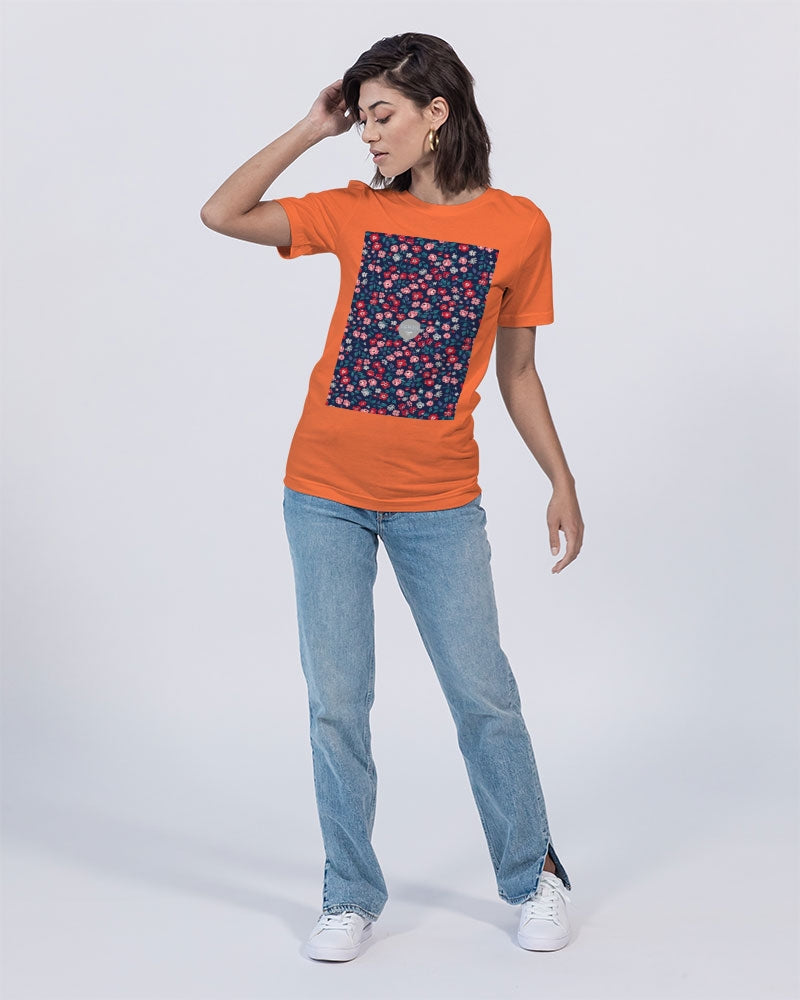 Midnight blue pretty glance. Unisex Jersey Tee | Bella + Canvas