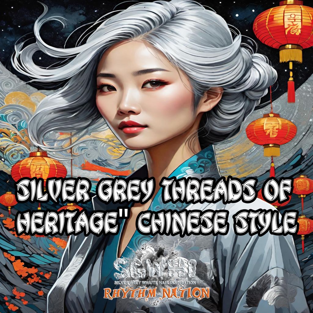 Silver Grey Threads of Heritage" (Chinese style )