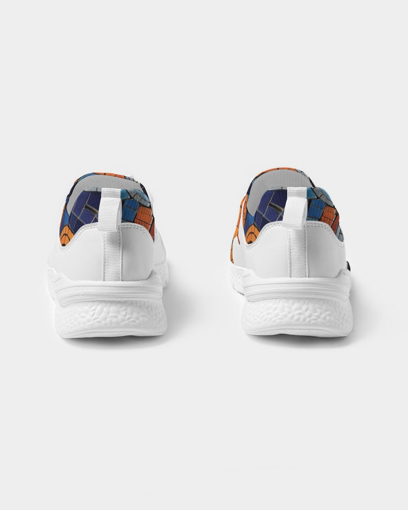 Beautiful Mosaic White Sister Women's Two-Tone Sneaker