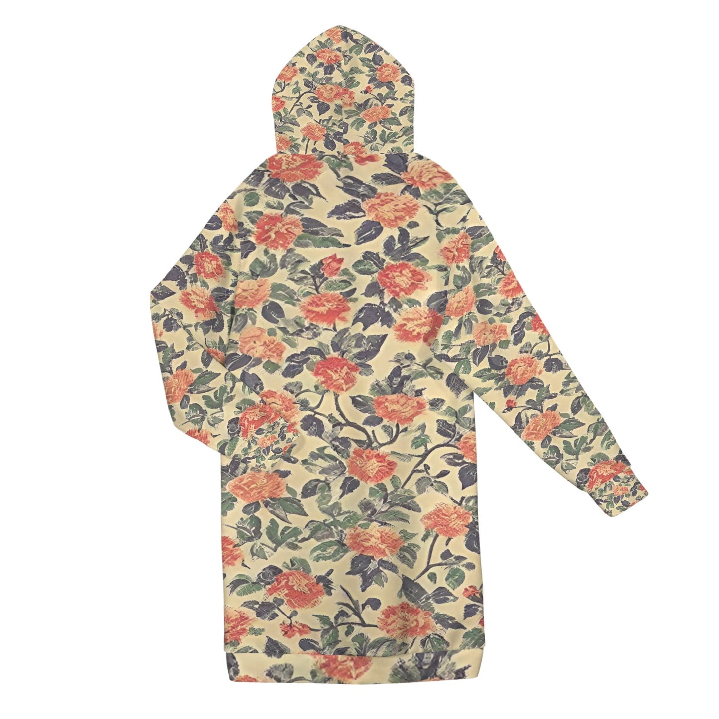 Women's Long Hooded Coat (H72)