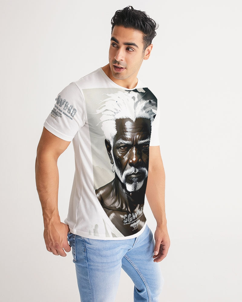 Black silver grey brother Men's All-Over Print Tee