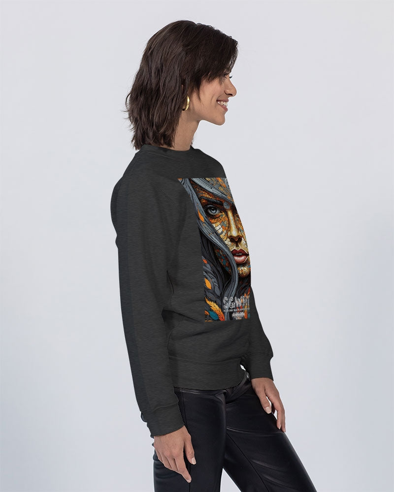 Beautiful Mosaic White Sister Unisex Premium Crewneck Sweatshirt | Lane Seven