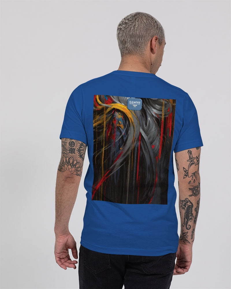 White Knight, Jersey V-Neck Tee | Bella + Canvas