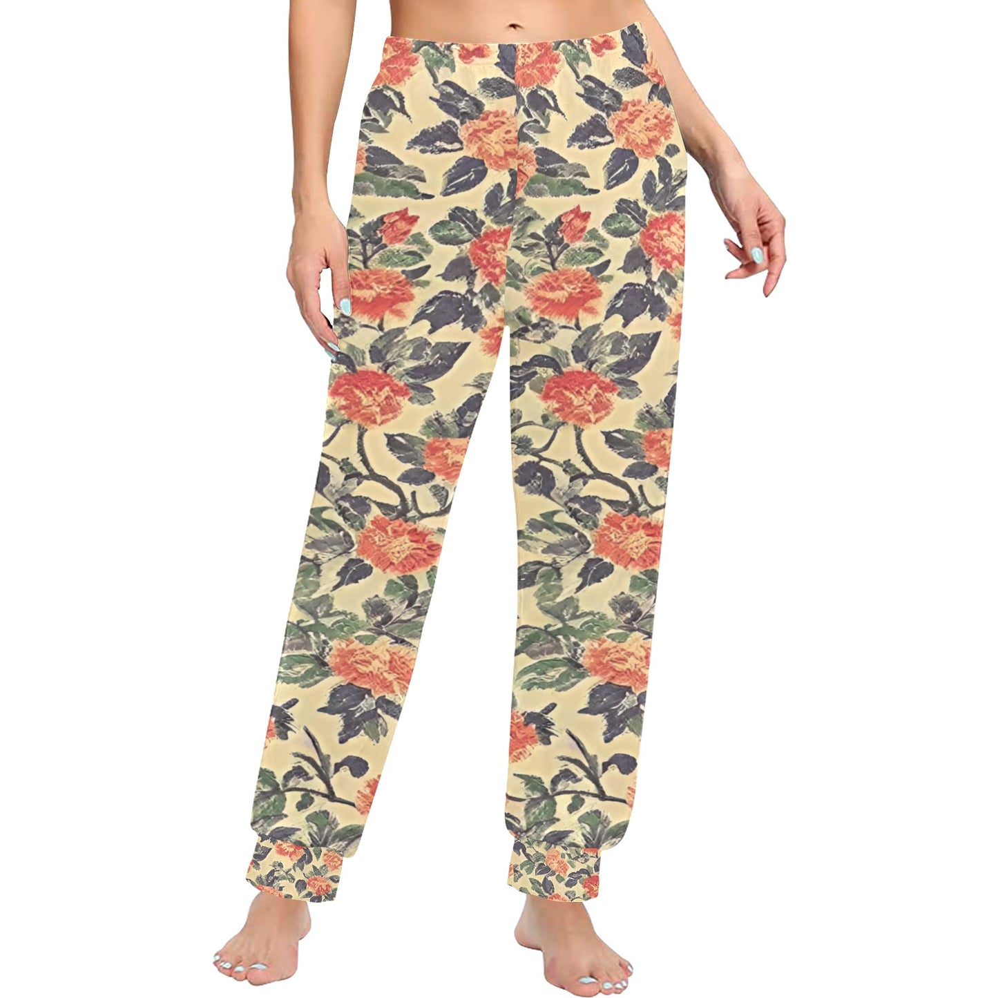 Women's All Over Print Pajama Trousers (Sets 07)