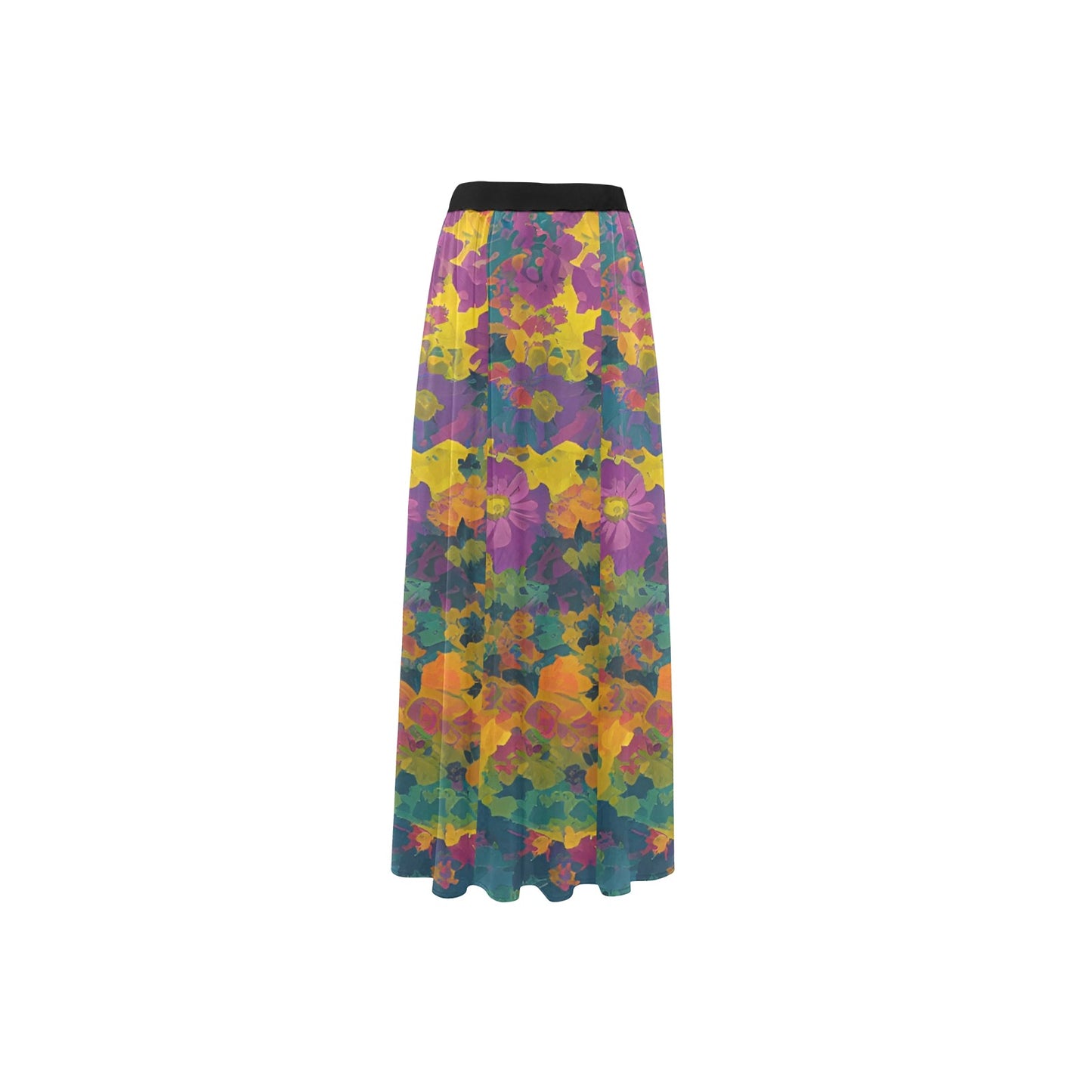 Women's High Slit Long Beach Dress (S40)