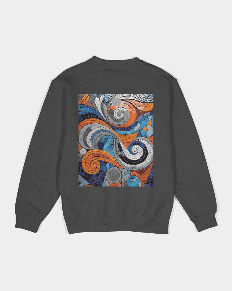 Beautiful Mosaic White Sister Unisex Premium Crewneck Sweatshirt | Lane Seven