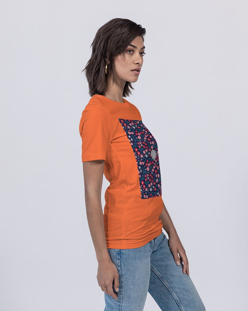 Midnight blue pretty glance. Unisex Jersey Tee | Bella + Canvas