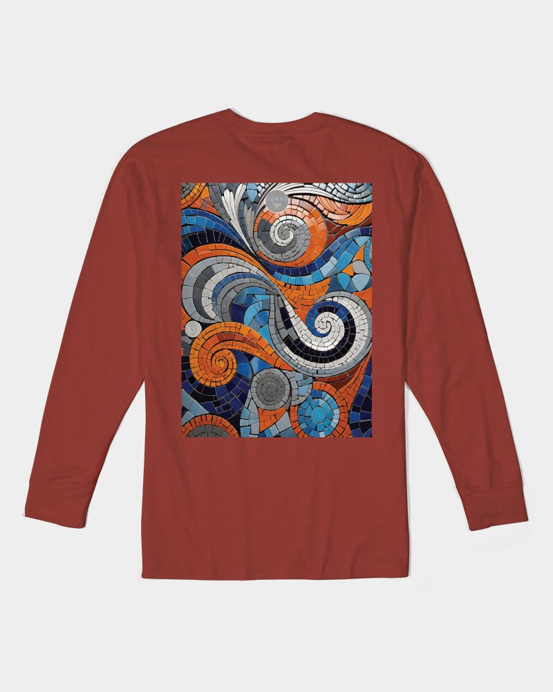 Beautiful Mosaic White Sister Unisex Long Sleeve Tee | Lane Seven