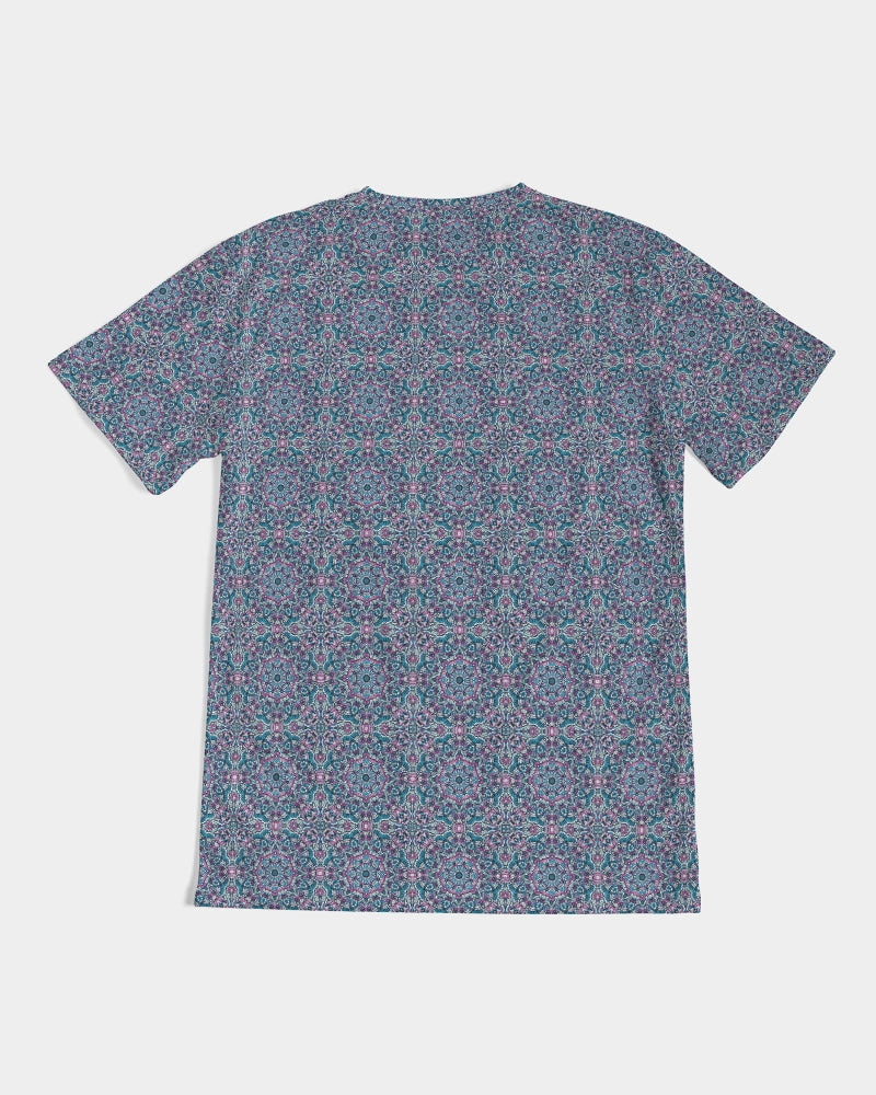 Beautiful mosaic blue pattern Men's Tee