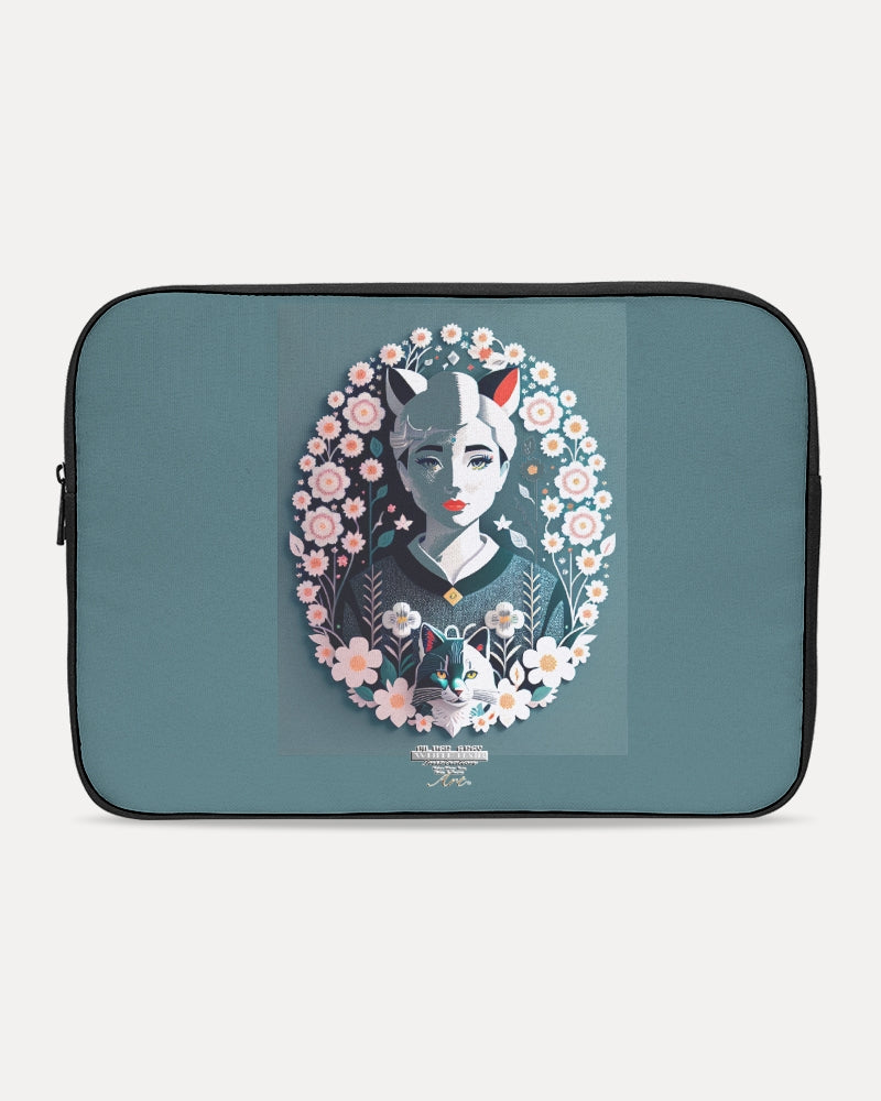 Silverfox flower Laptop Sleeve