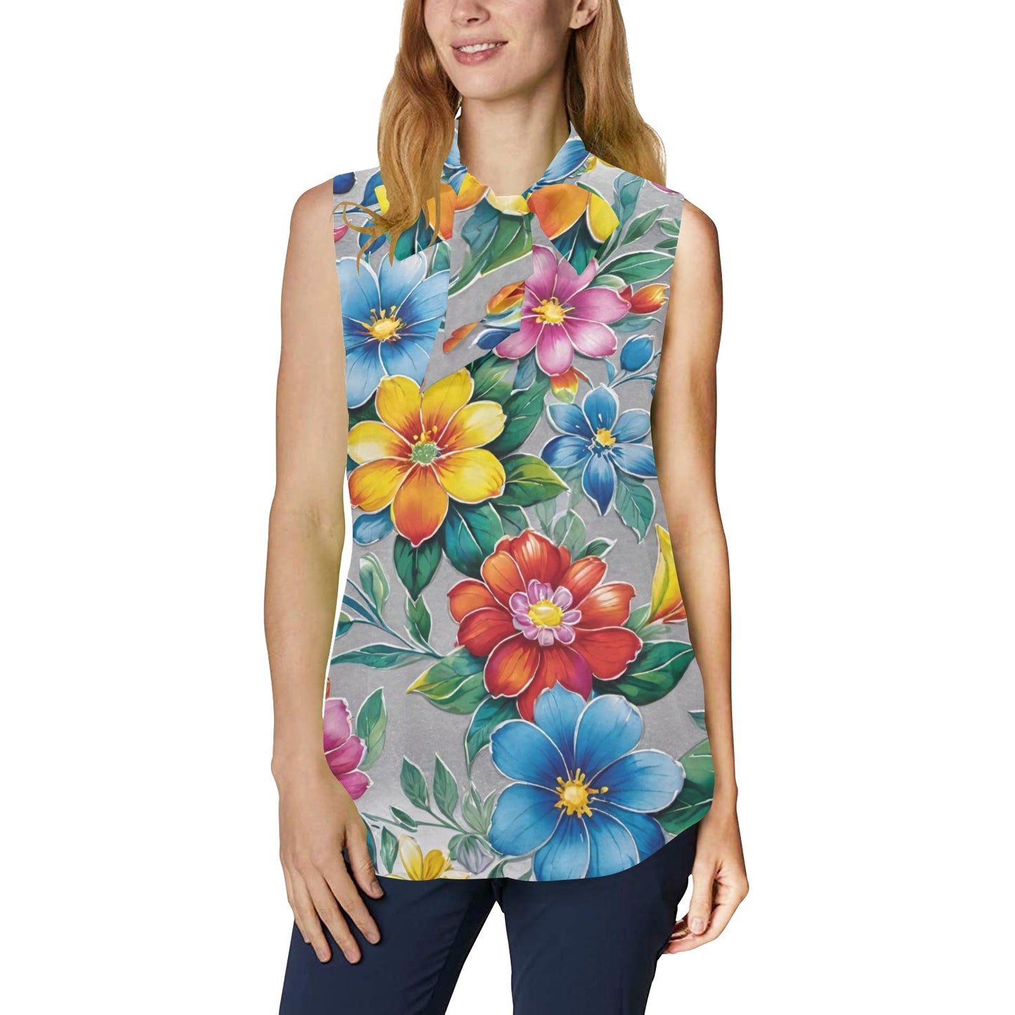 Women's Sleeveless Shirt (T69)