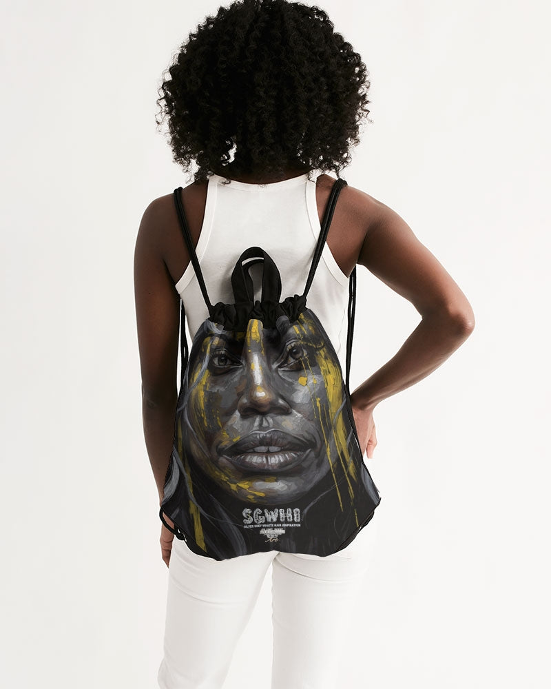 Black Sister Collection [Part 3 ] Canvas Drawstring Bag