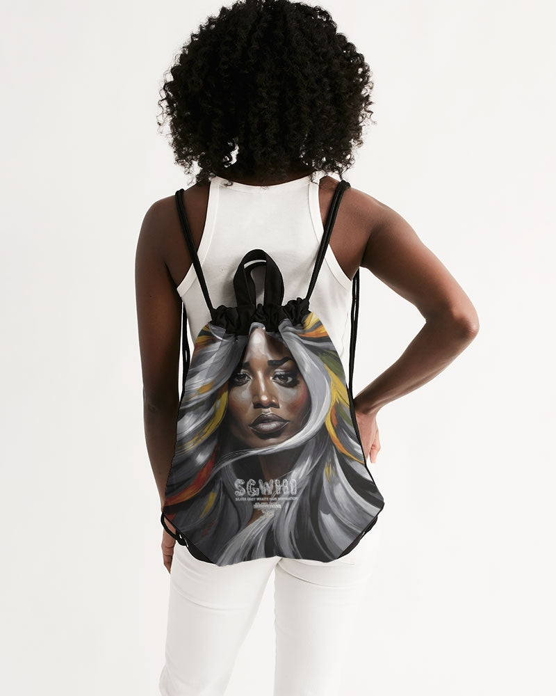 Black Sister Collection [Part 1 ] Canvas Drawstring Bag