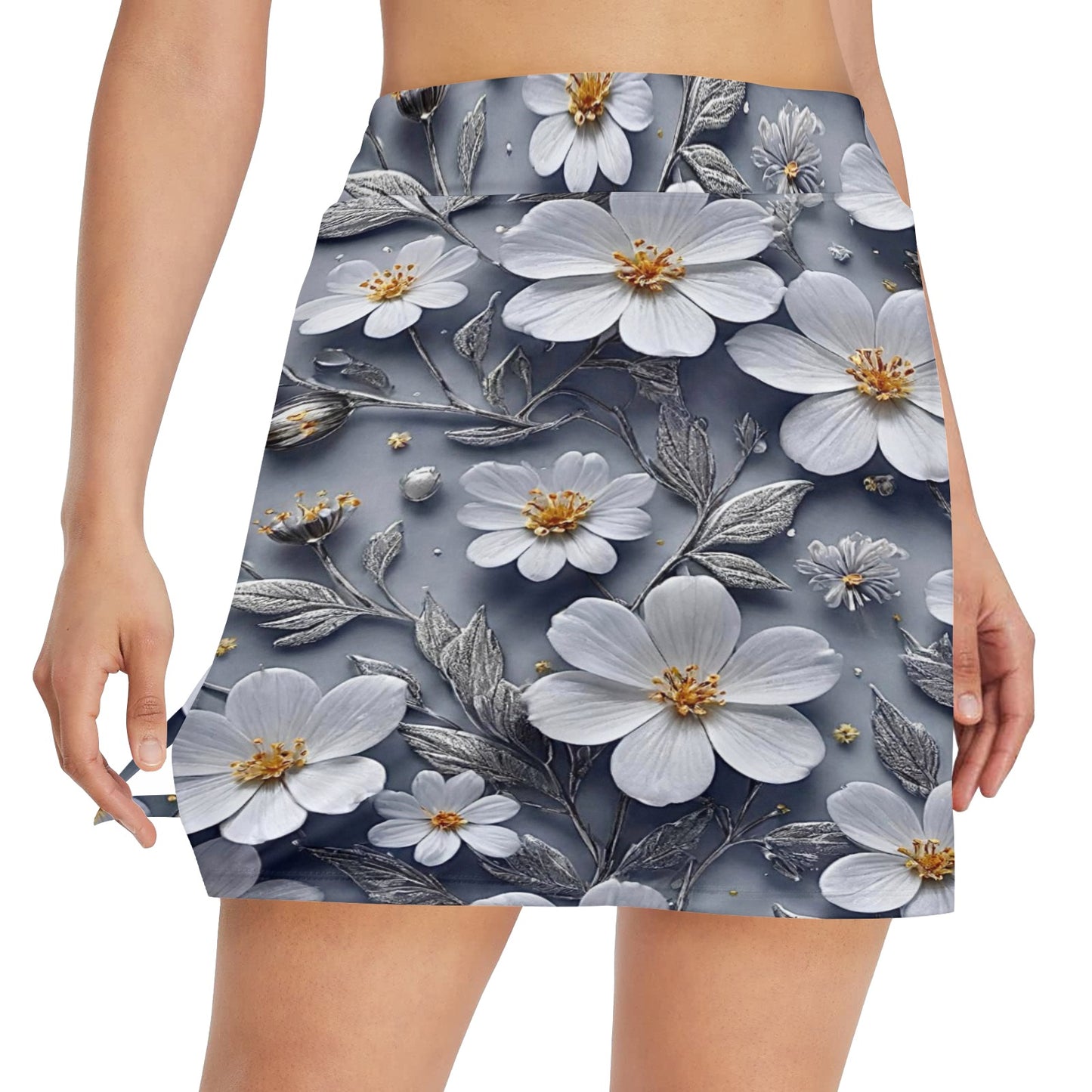 Women's Golf Skirt with Pocket (D64)