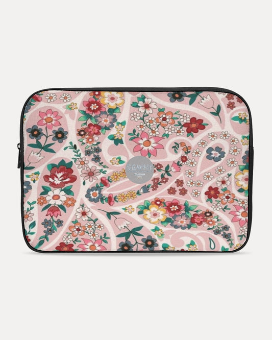 Pink abstract Pretty Sisters Laptop Sleeve