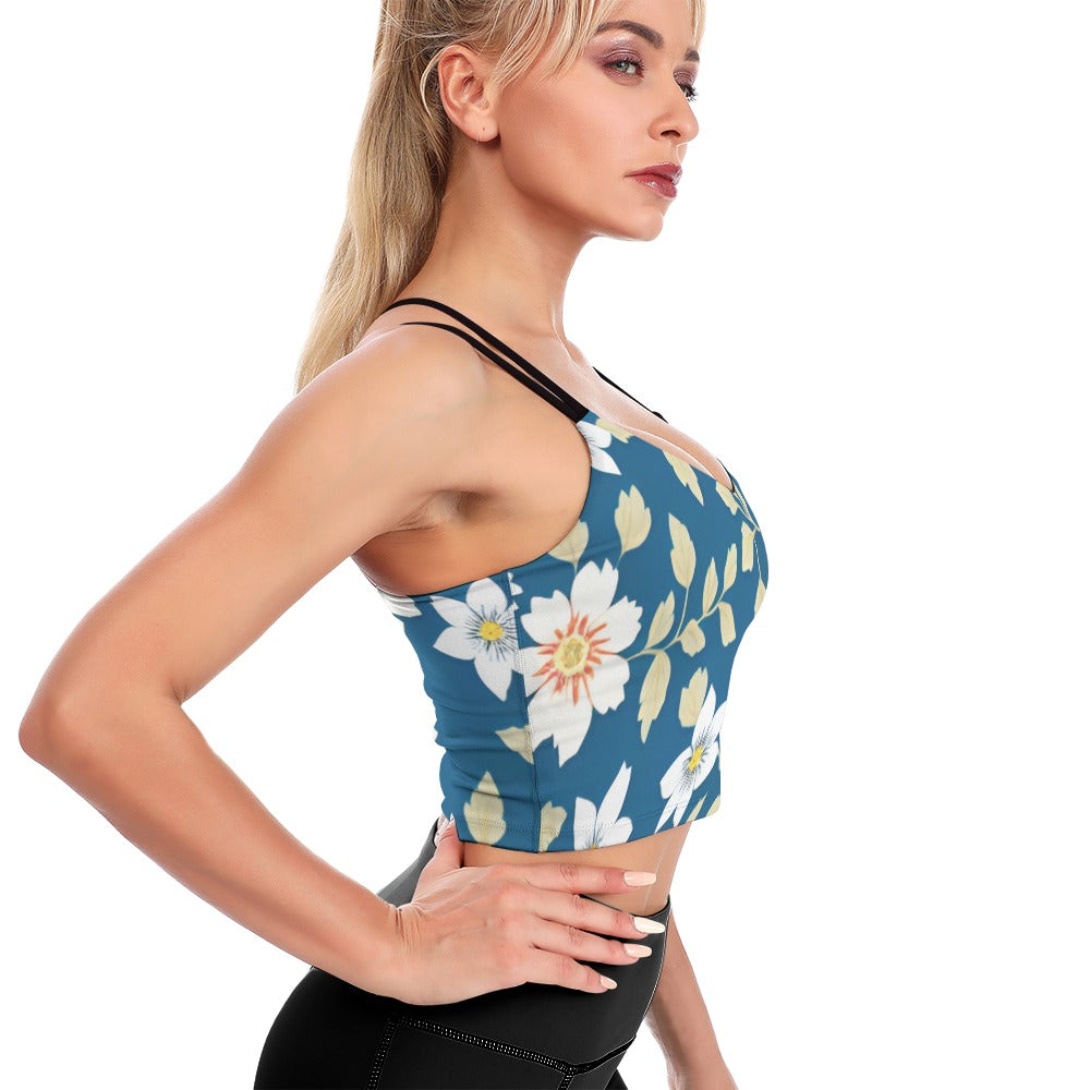 Cute Cropped Yoga Tops for Women