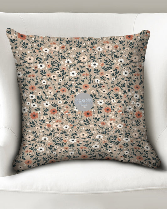 Busy and pretty Throw Pillow Case 20"x20"