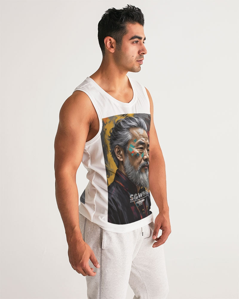 Asian Knight Men's All-Over Print Sport Tank